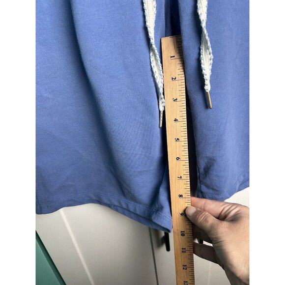 Eddie Bauer Men’s Sweat Shorts Elastic Waist Drawstring Lightweight‎ Blue Large - Picture 4 of 10